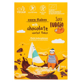 Cornflakes med chokoladeflager glutenfri BIO 200g SUPER FUDGIO